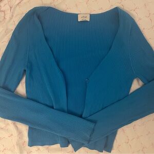 Selling Aritzia ( Wilfred) blue Cardigan.